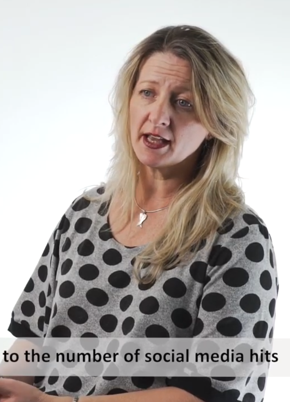 Screenshot from video of Dr Ann O'Neill, victim survivor and Our Watch Ambassador.